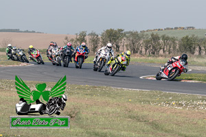 Barry Graham motorcycle racing at Kirkistown Circuit