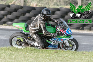 Cahal Graham motorcycle racing at Kirkistown Circuit