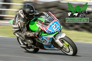 Cahal Graham motorcycle racing at Kirkistown Circuit