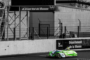 Alvin Griffin sidecar racing at Circuit du Val de Vienne