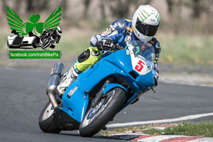 Mervyn Griffin motorcycle racing at Kirkistown Circuit