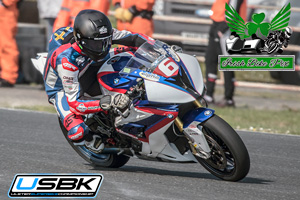 David Haire motorcycle racing at Kirkistown Circuit