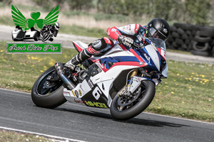 David Haire motorcycle racing at Kirkistown Circuit