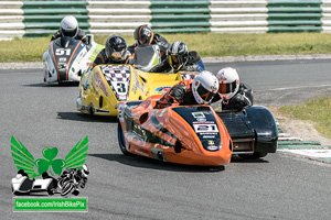 Stuart Halliday sidecar racing at Mondello Park