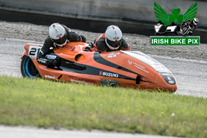 Stuart Halliday sidecar racing at Mondello Park