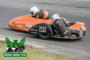 Stuart Halliday sidecar racing at Mondello Park