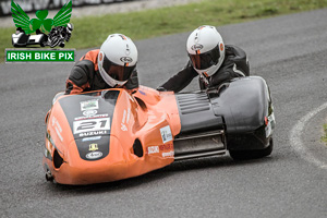 Stuart Halliday sidecar racing at Mondello Park