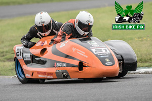 Stuart Halliday sidecar racing at Mondello Park