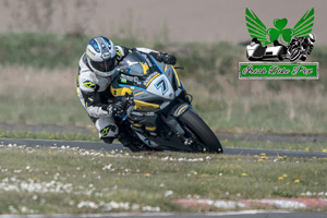 Jonathan Harvey motorcycle racing at Kirkistown Circuit