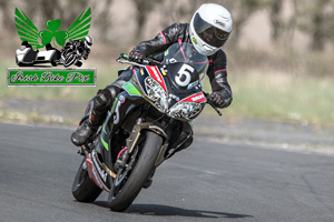 Heather Hawthorne motorcycle racing at Kirkistown Circuit