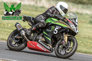 Heather Hawthorne motorcycle racing at Kirkistown Circuit