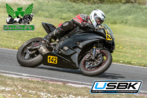 Adrian Heraty motorcycle racing at Kirkistown Circuit
