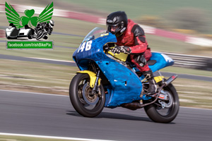 Joe Holmes motorcycle racing at Bishopscourt Circuit