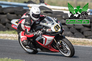 Damien Horgan motorcycle racing at Kirkistown Circuit