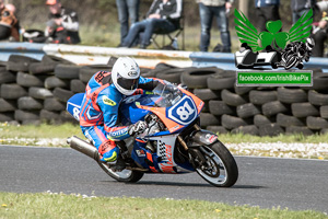 Damien Horgan motorcycle racing at Kirkistown Circuit
