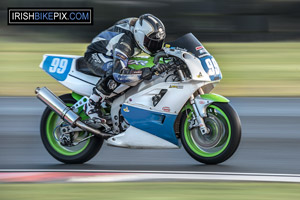 Luke Houston motorcycle racing at the Sunflower Trophy, Bishopscourt Circuit