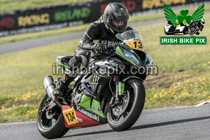 Ken Hughes motorcycle racing at Mondello Park