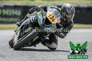 Ken Hughes motorcycle racing at Mondello Park