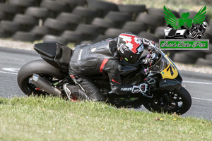 Andrew Irvine motorcycle racing at Kirkistown Circuit