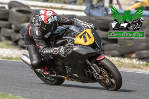 Andrew Irvine motorcycle racing at Kirkistown Circuit