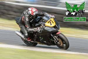 Andrew Irvine motorcycle racing at Kirkistown Circuit