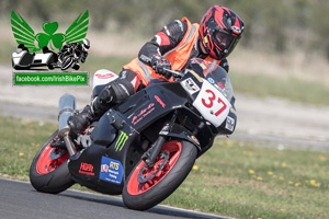Colin Irwin motorcycle racing at Kirkistown Circuit