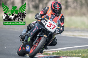 Colin Irwin motorcycle racing at Kirkistown Circuit
