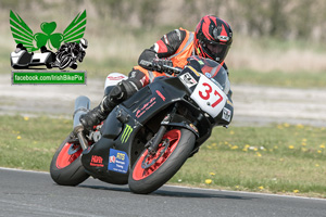 Colin Irwin motorcycle racing at Kirkistown Circuit