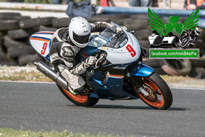 Johnny Irwin motorcycle racing at Kirkistown Circuit