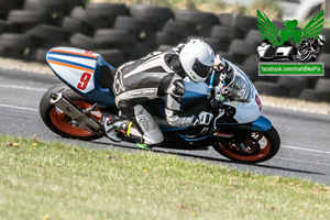 Johnny Irwin motorcycle racing at Kirkistown Circuit
