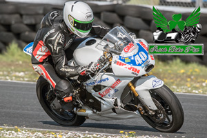 Ross Irwin motorcycle racing at Kirkistown Circuit