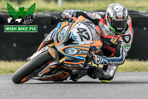 Luke Johnston motorcycle racing at Mondello Park