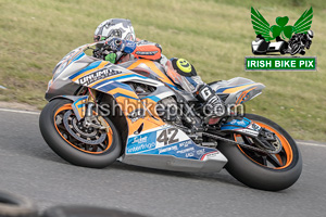 Luke Johnston motorcycle racing at Mondello Park