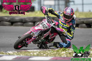 Luke Johnston motorcycle racing at Nutts Corner Circuit
