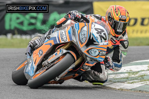 Luke Johnston motorcycle racing at Mondello Park