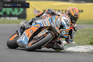 Luke Johnston motorcycle racing at Mondello Park