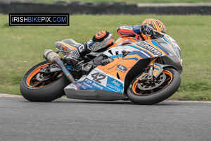 Luke Johnston motorcycle racing at Mondello Park