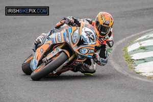 Luke Johnston motorcycle racing at Mondello Park