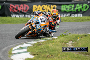 Luke Johnston motorcycle racing at Mondello Park