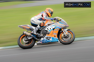 Luke Johnston motorcycle racing at Mondello Park