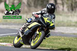 Gary Jordan motorcycle racing at Kirkistown Circuit