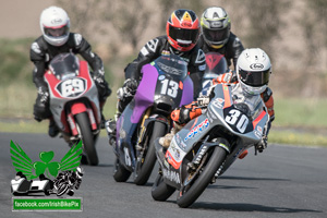 Melissa Kennedy motorcycle racing at Kirkistown Circuit