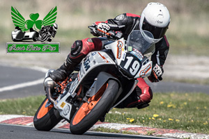 Jordan Keohane motorcycle racing at Kirkistown Circuit