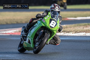 Andrew Kerr motorcycle racing at the Sunflower Trophy, Bishopscourt Circuit