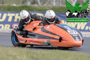 Eugene Kettle sidecar racing at Mondello Park