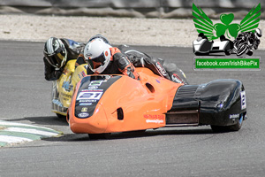 Eugene Kettle sidecar racing at Mondello Park