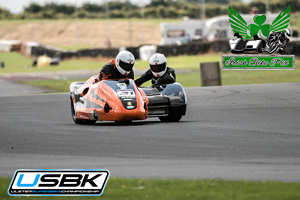 Eugene Kettle sidecar racing at Mondello Park