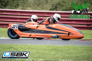 Eugene Kettle sidecar racing at Mondello Park