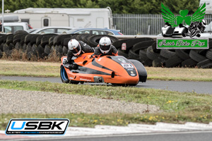 Eugene Kettle sidecar racing at Mondello Park