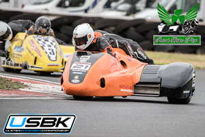 Eugene Kettle sidecar racing at Mondello Park